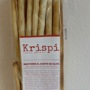 Bastones al aceite de oliva Breadsticks with olive oil